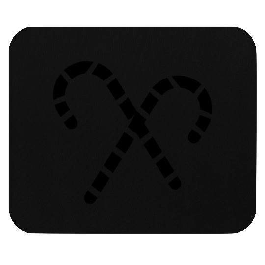 candy canes Mouse Pads