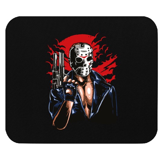 horror killer Mouse Pads