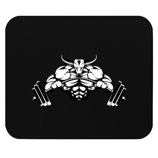 gym ripped Mouse Pads