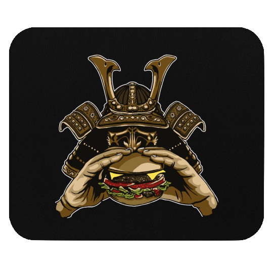 Samurai Burger Mouse Pads