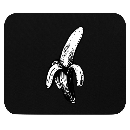 Hipster Banana Mouse Pads