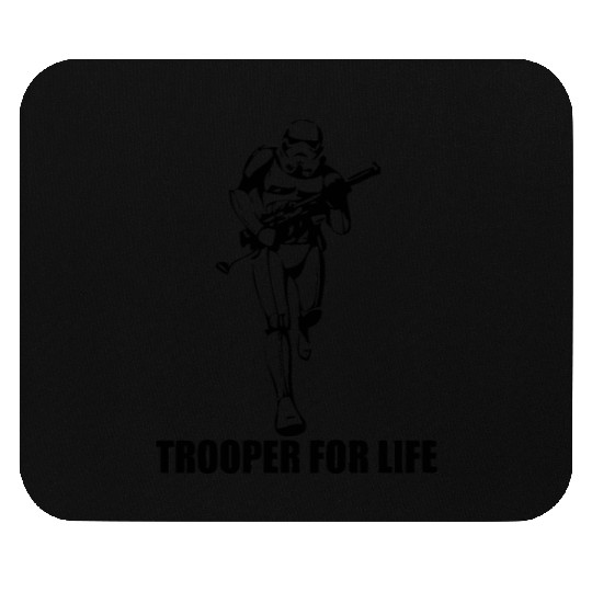 Star Wars Storm Trooper for life Mouse Pads