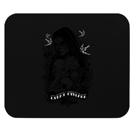Santa Muerte Holy Woman Skull Mexico Dead Saint Mouse Pads