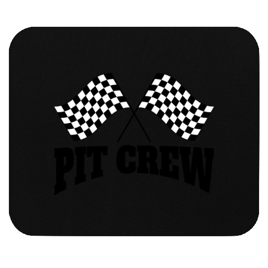 Pit Crew Racing Team Sports Racers Track Pit Stops Mouse Pads