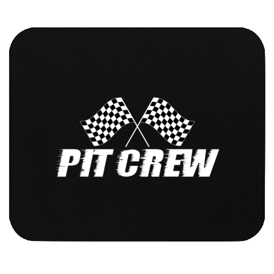 Pit Crew Racing Team Sports Racers Track Pit Stops Mouse Pads