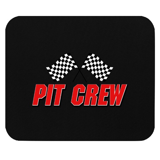 Pit Crew Racing Team Sports Racers Track Pit Stops Mouse Pads