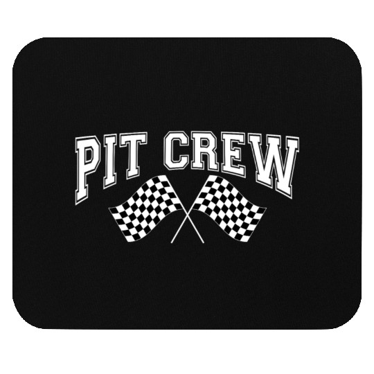 Pit Crew Racing Team Sports Racers Track Pit Stops Mouse Pads