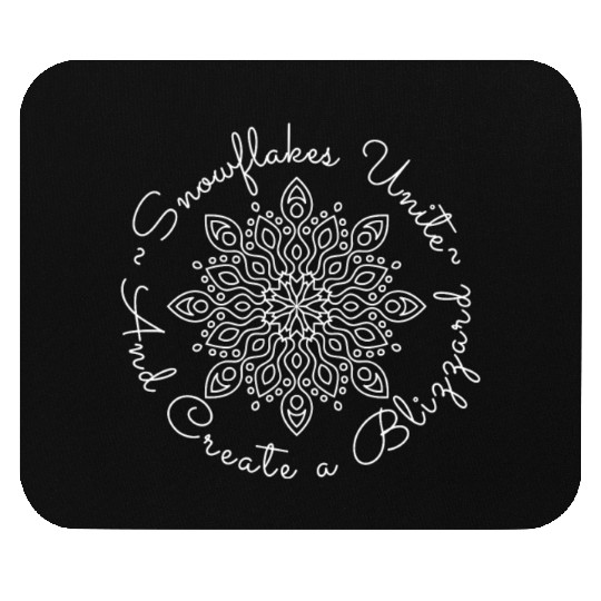 Liberal Snowflakes Unite and Create a Blizzard Mouse Pads