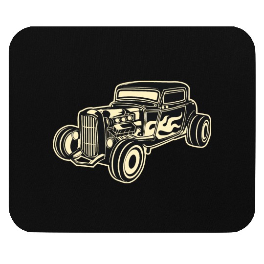 Hot Rod Rebel Mouse Pads