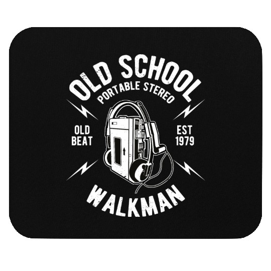 Old School Walkman Mouse Pads
