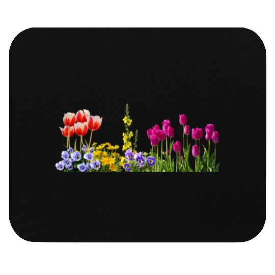 pansy stiefmuetterchen blumen flowers tulpen tulip Mouse Pads