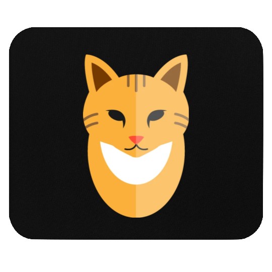 Cat face Mouse Pads