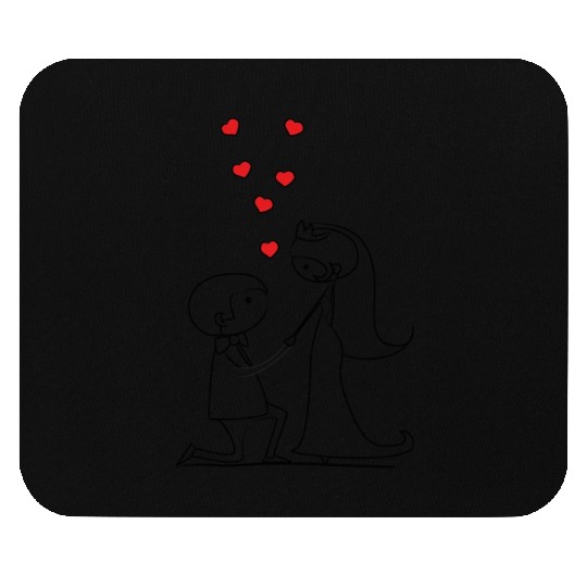 Couple Mouse Pads