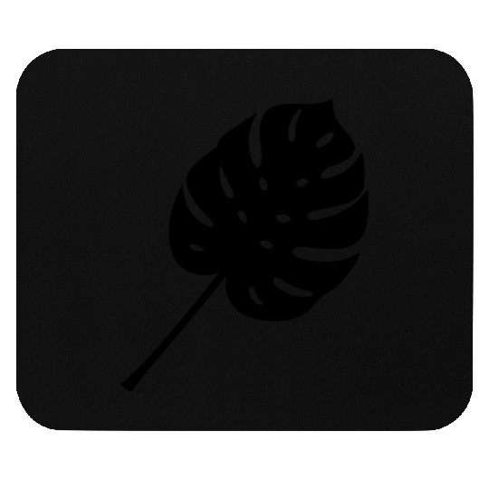 Palm tree leaf Mouse Pads