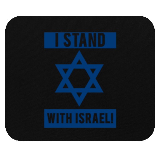 I Stand With Israel Mouse Pads