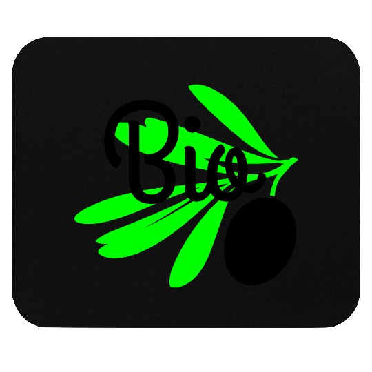 Bio olive branch Mouse Pads