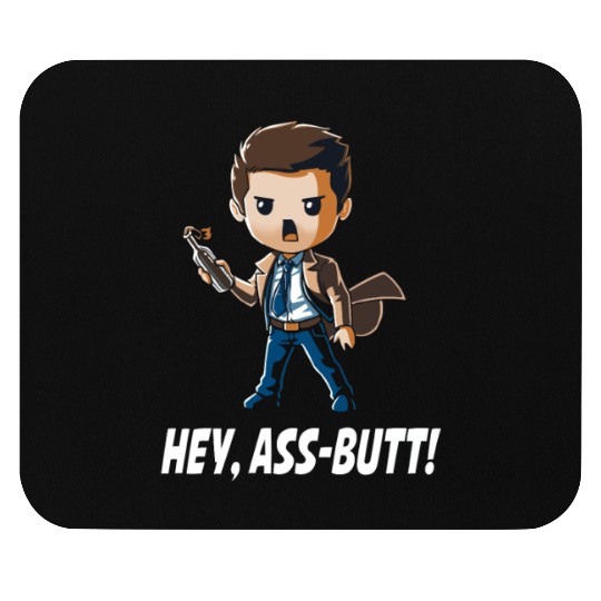 HEY ASS BUTT Mouse Pads