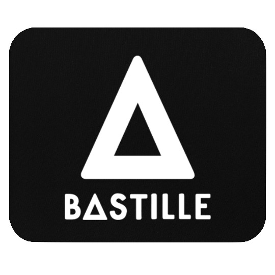 Bastille Rock Band Triangle Logo Mouse Pads