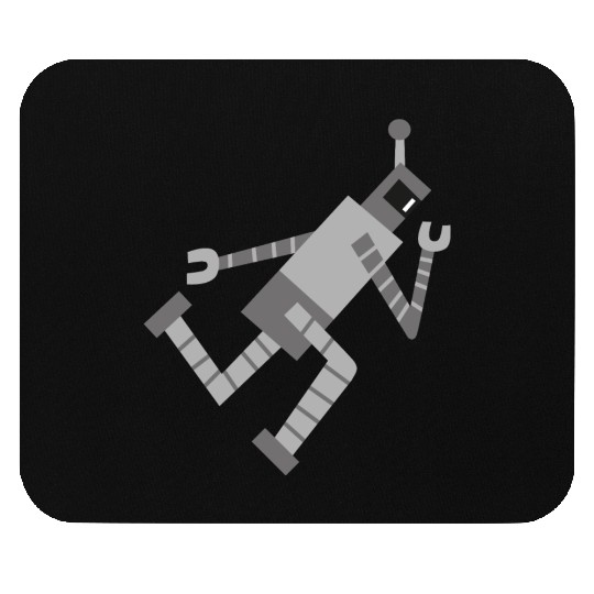 robot dancing Mouse Pads