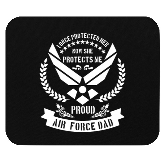 Proud Air Force Dad - USA military Mouse Pads