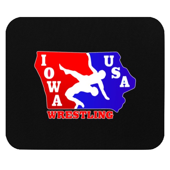 Iowa Team USA Wrestling Mouse Pads