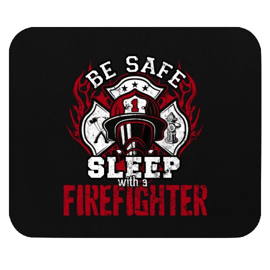 Firefighter Burn Firefighting Fire Department Gift Mouse Pads