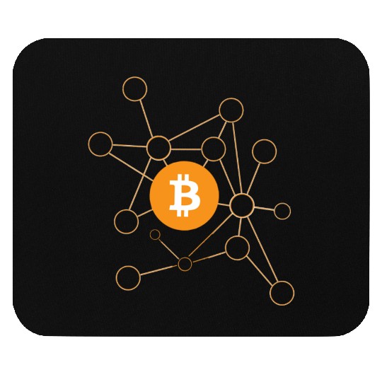 Bitcoin Network Mouse Pads