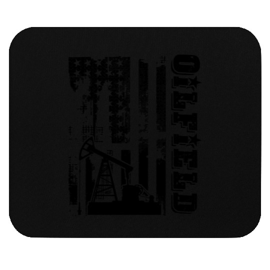 Oilfield Mouse Pads - Oilfield Flag Mouse Pads