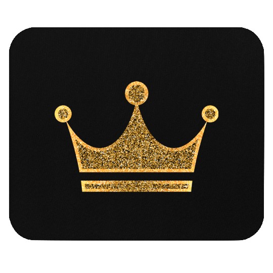 Vip golden crown monarch king vector image rap art Mouse Pads