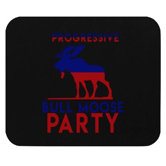 Bull Moose Party Progressive Teddy Roosevelt Mouse Pads