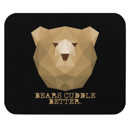 Bears Pride LGBT Bears Cuddle Better Mouse Pads
