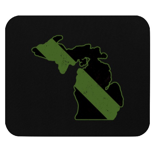 Game Warden CBP Michigan Border Patrol Park Ranger Mouse Pads
