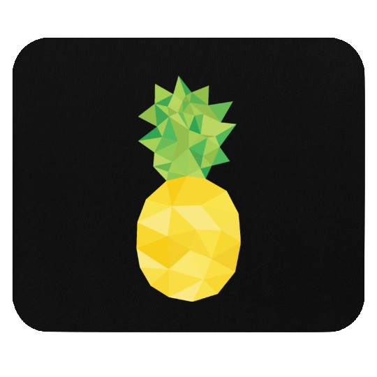 pineapple, pine apple, triangle, food Mouse Pads