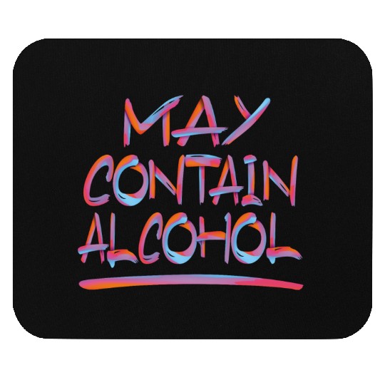 MAY CONTAIN ALCOHOL 2 Mouse Pads