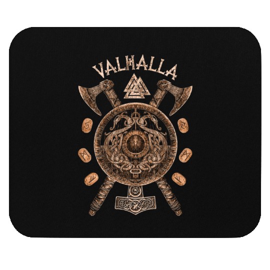 VIKINGS RISE - Valhalla Viking Shield Mouse Pads