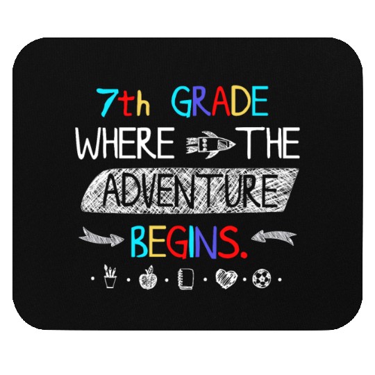 7th Grade Where the Adventure Begins Mouse Pads