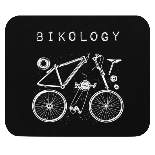 Bikology Bicycle Parts Bicycle Club Gift Cycling Mouse Pads