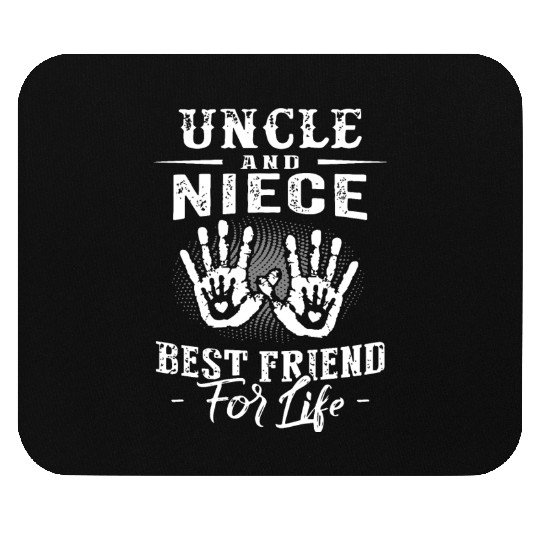 uncle and niece best friend Mouse Pads