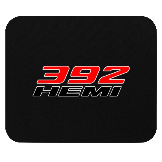 HEMI Hellcat Street Racing Technology Motor Engi Mouse Pads