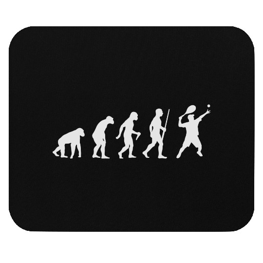 Tennis Evolution Humor Mouse Pads