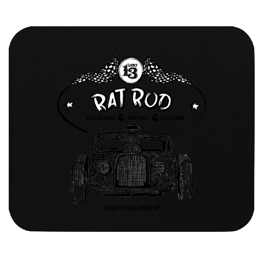 Rat Rod - Hot Rod Mouse Pads