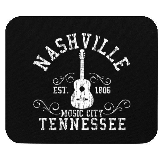 Nashville Tennessee - Country Music City Gift Mouse Pads