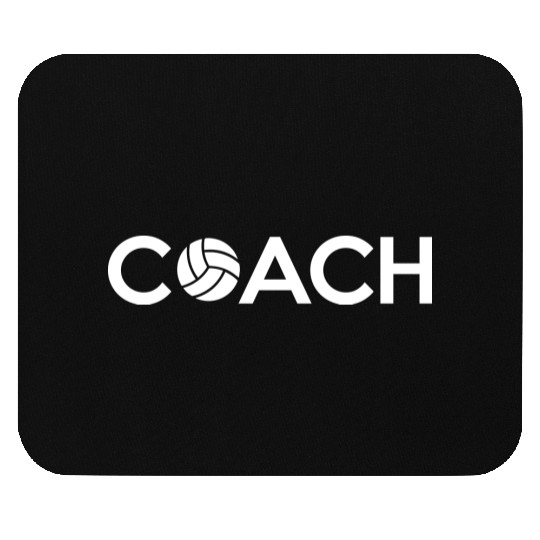Volleyball Coach Mouse Pads