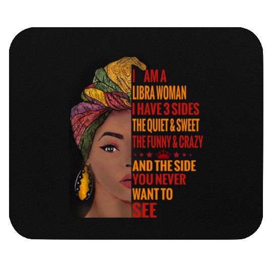Libra woman Mouse Pads