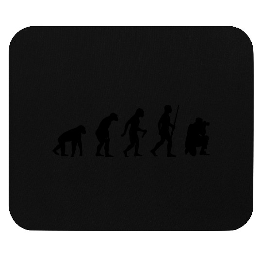 Photographer Evolution Mouse Pads