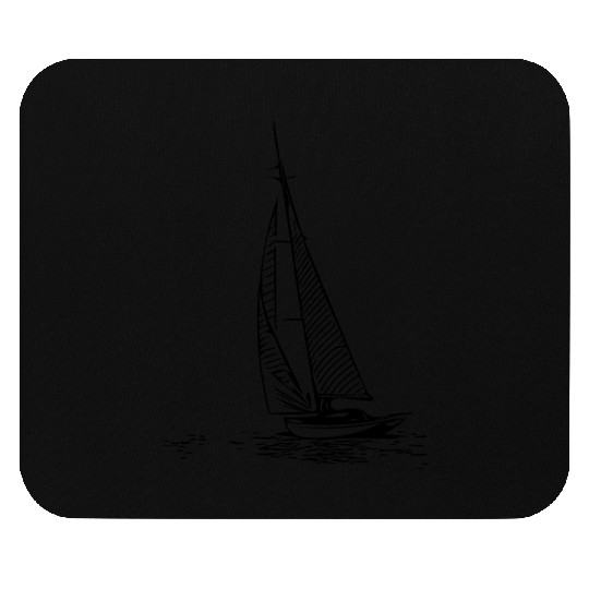 Sailing boat Mouse Pads