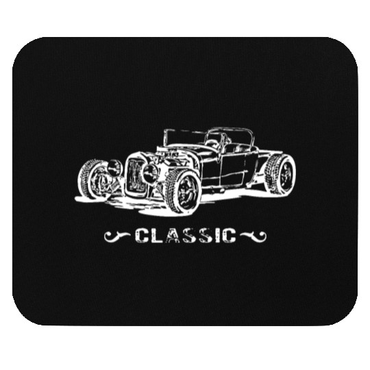 Classic Hot Rod Mouse Pads