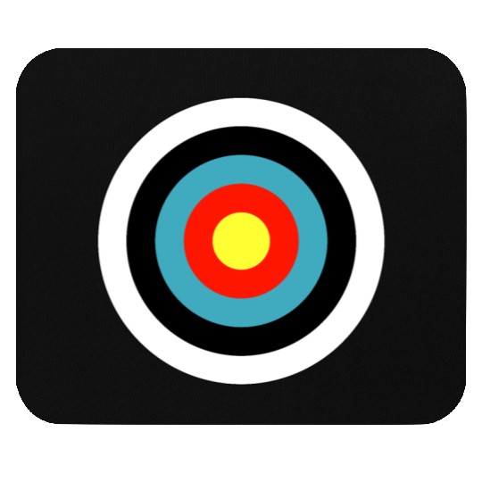 Bullseye Archery Target Shooter Rings Mouse Pads