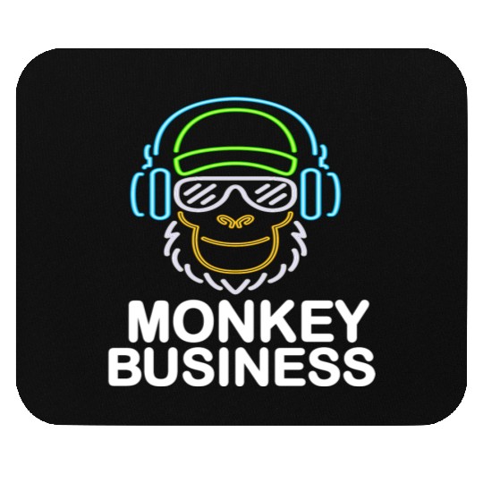monkey business Mouse Pads