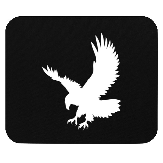 Eagle Catching Its Prey Mouse Pads
